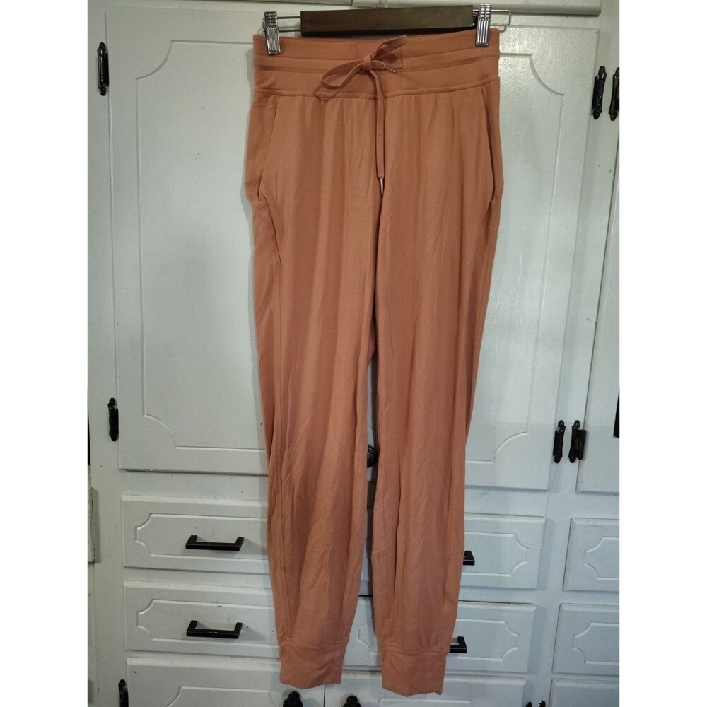 Lululemon Ready to Rulu Jogger Pants Size 4 Orange Drawstring Waist